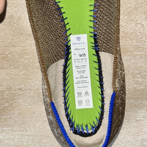 Rothy’s Point in Driftwood Spot -BRAND NEW NO BOX - Picture 7 of 7